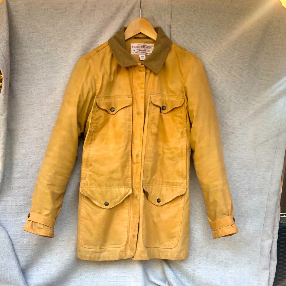 Filson women’s waxed canvas field jacket